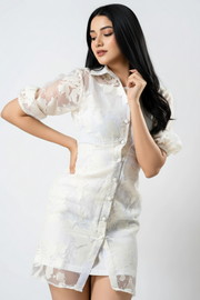 Tiara Classic Button Dress. (Comes with matching inner dress)