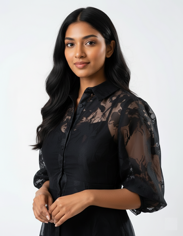 Tiara Classic Button Dress. (Comes with matching inner dress)