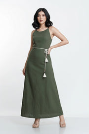 Liana Tassel Waist Dress