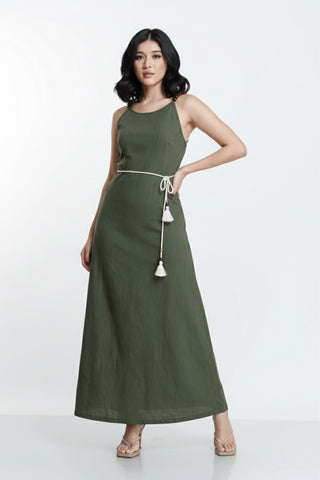 Liana Tassel Waist Dress