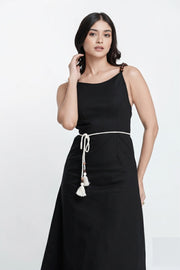 Liana Tassel Waist Dress