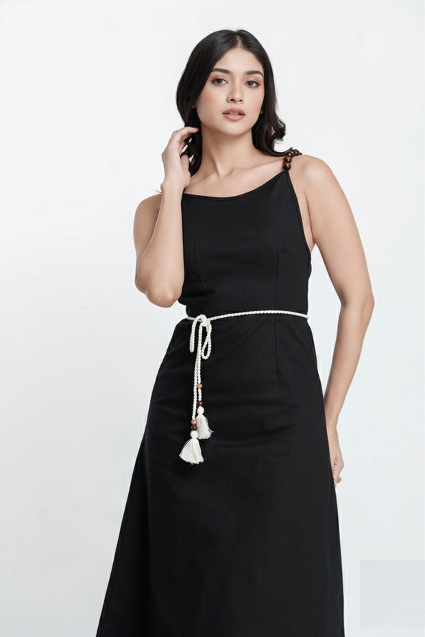 Liana Tassel Waist Dress